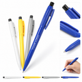 Retractable Plastic Click Ballpoint Pen W/ Clip