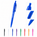 Colorful Plastic Retractable Ballpoint Pen