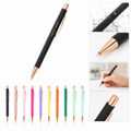 Rubberized Spray Coated Metal Ballpoint Pen