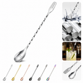 Stainless Steel Cocktail Bar Spoon W/ Twisted Handle