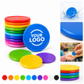 Plastic Reward Token Coin Round Children Incentive Chip
