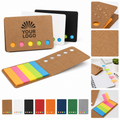 Kraft Paper Cover Sticky Note Set Die Cut Adhesive Memo Pad