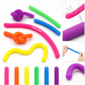 Tpr Sensory Fidget Noodle Stretch Toy Stress Relief Rope
