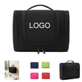 Waterproof 4-Compartment Hanging Hook Polyester Toiletry Bag