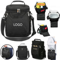12'' Oxford 10-can Insulated Cooler Golf Shoulder Bag