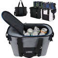 24 Can PVC Water Resistant Tote Cooler Bag