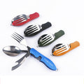 1 1/4" X 1 1/2" X 1 2/5" 4In1 Folding Cutlery Set