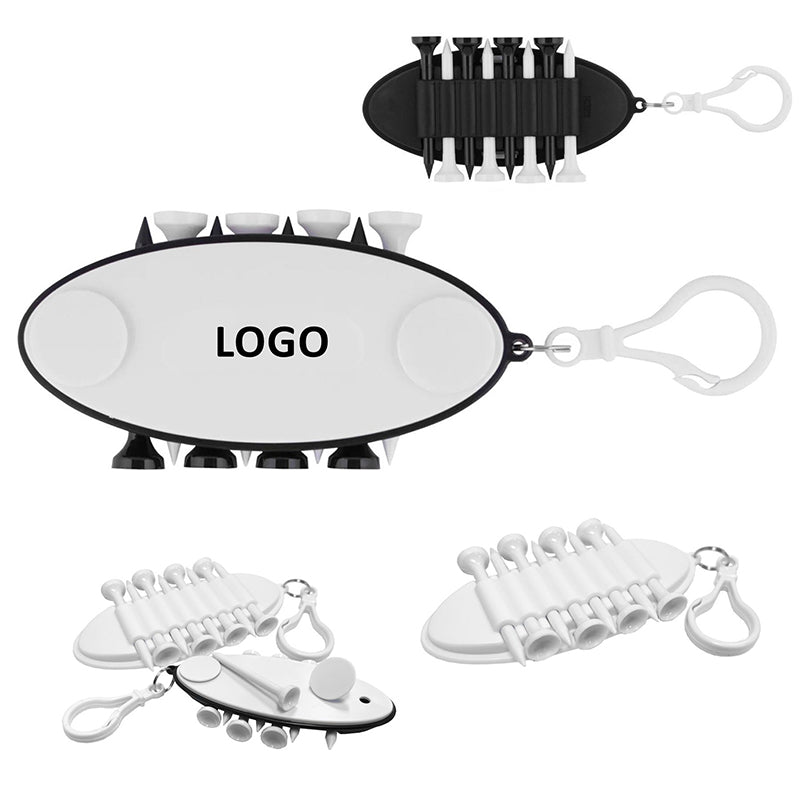 Golf Tee Holder Golf Tool Set Key Tag