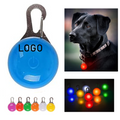 LED Flashing Light Safety Pet Dog Collar Luminous Pendant