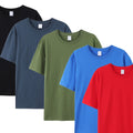 180Gsm Adult Unisex Round Neck Short Sleeves T-Shirt
