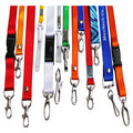 Polyester Lanyard with Breakaway Release