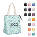 Handheld Aluminum Film Insulated Bag WIth Zipper Lunchbox Bag