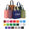 Customized Snap Button Closure Nonwoven Tote Bags