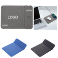 Multifunctional Wireless Charging Stand PU Leather Mouse Pad